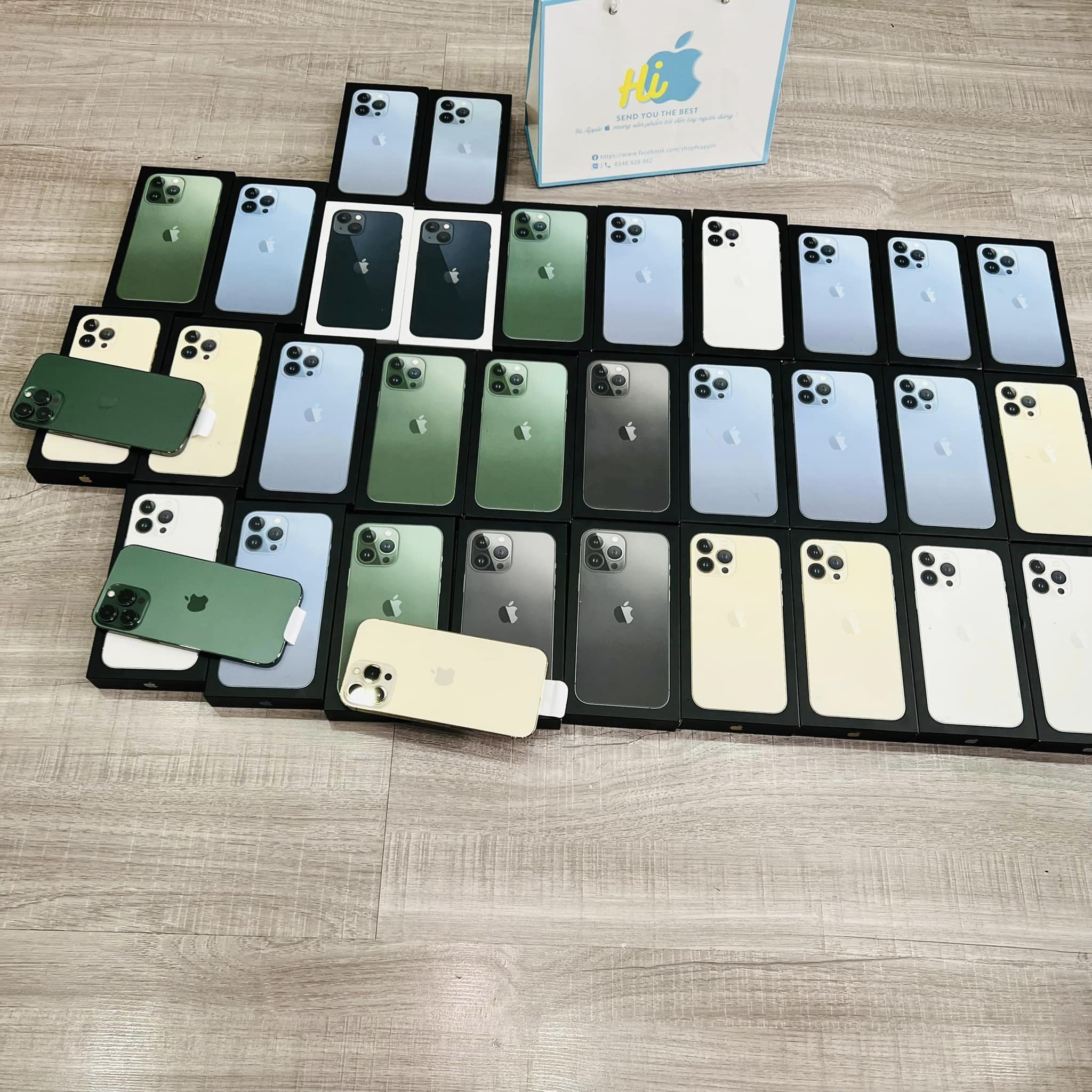 Nhiều dòng sản phẩm iPhone có đến 7 màu cho khách hàng lựa chọn